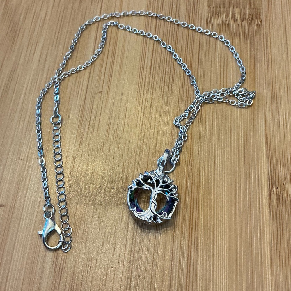 Tree of Life Pendant Necklace, 21”
